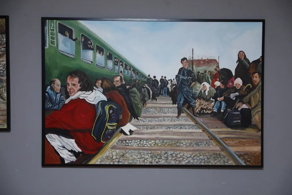Departure Along the Rails