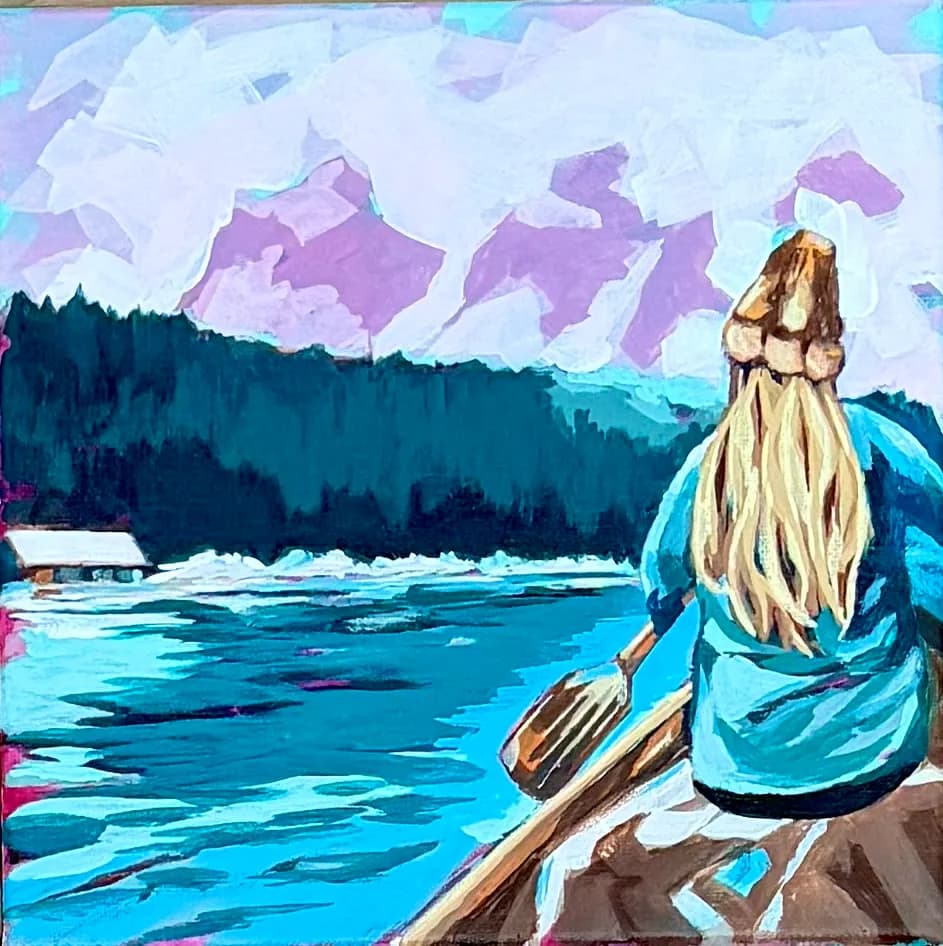 Canoe Reflections