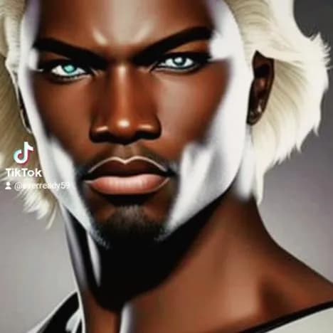 Dynamic Expression: A Stylized Anime Portrait of Character and Emotion