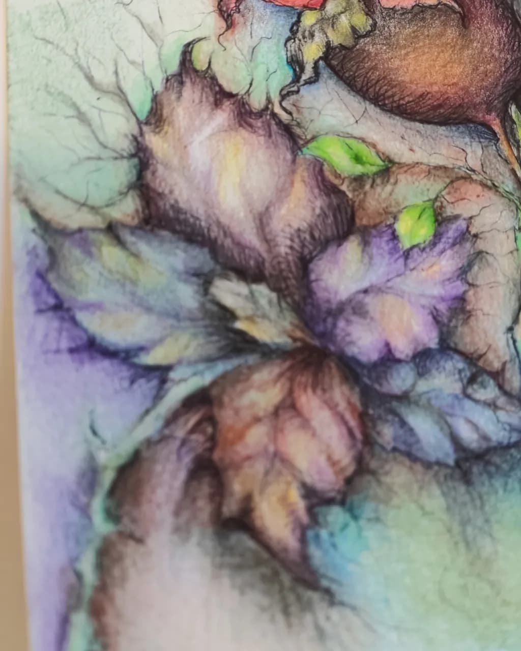 Pastel Botanical Bloom