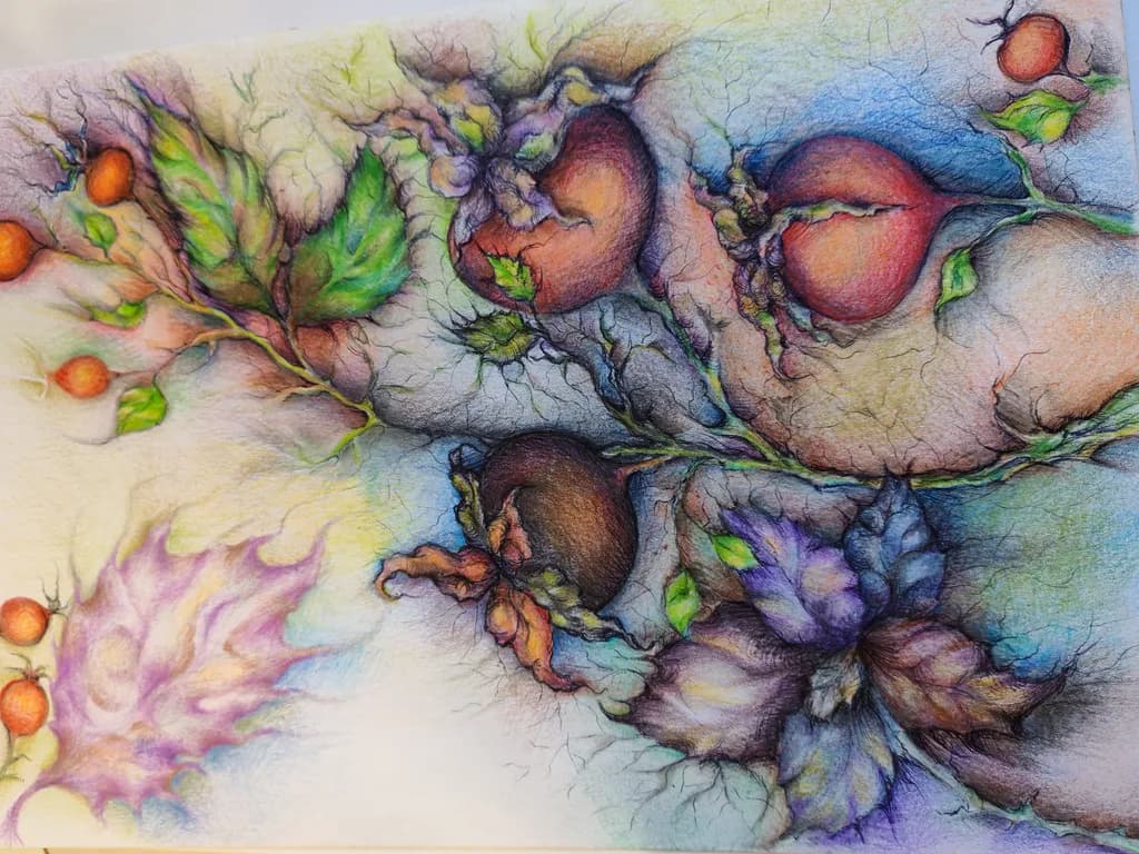 Botanical Fruit and Flowers