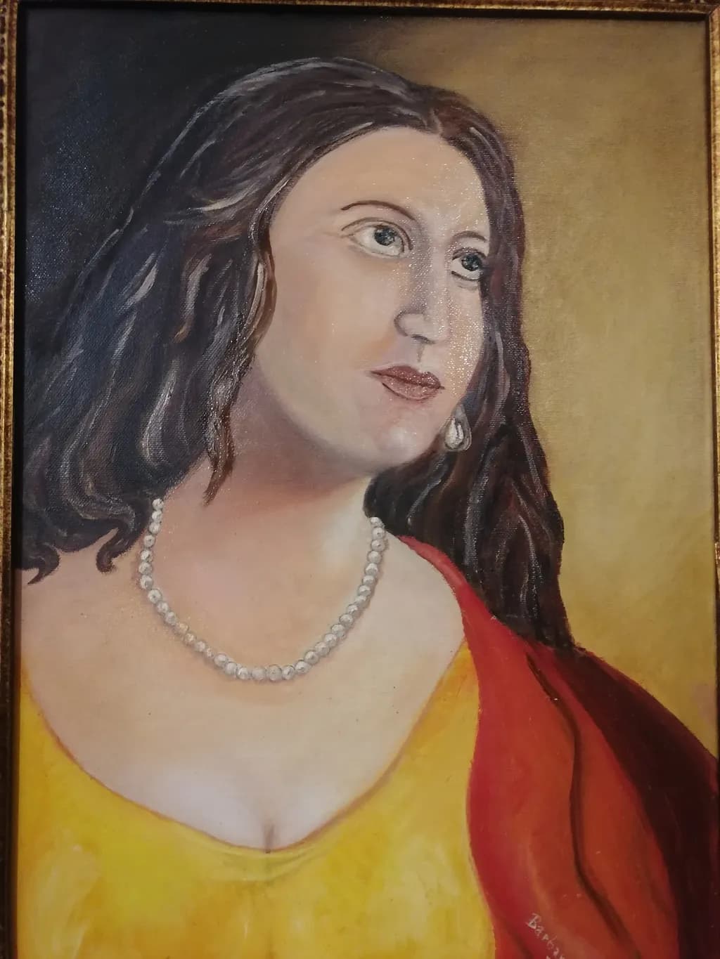 Pearl Adorned Portrait