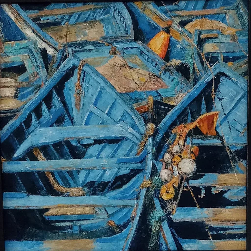 Blue Vessel Tangle