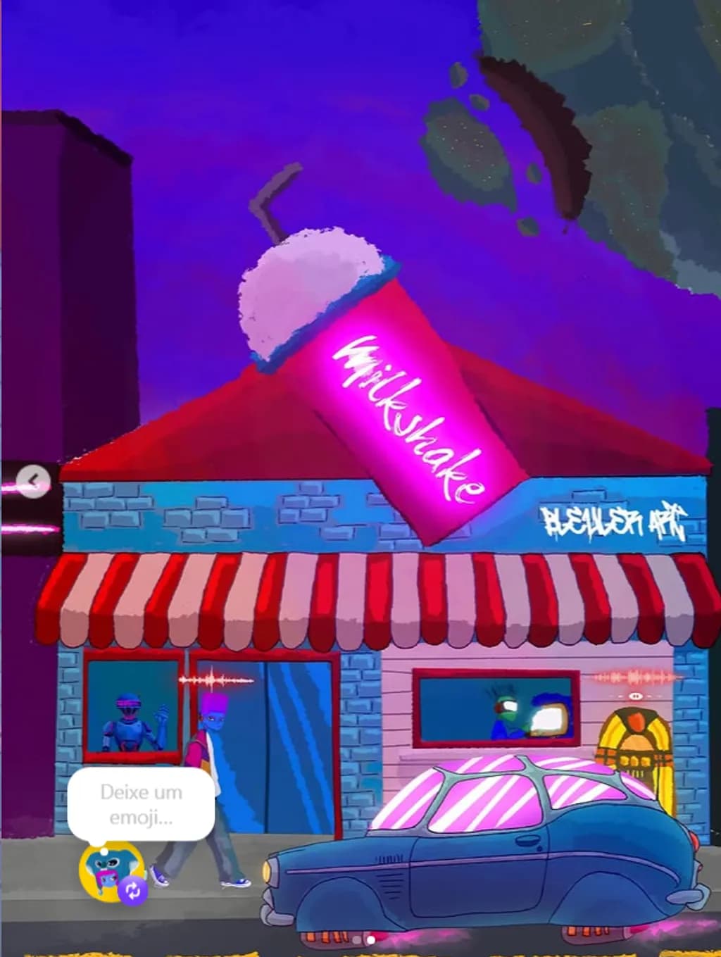 Neon Milkshake Drive