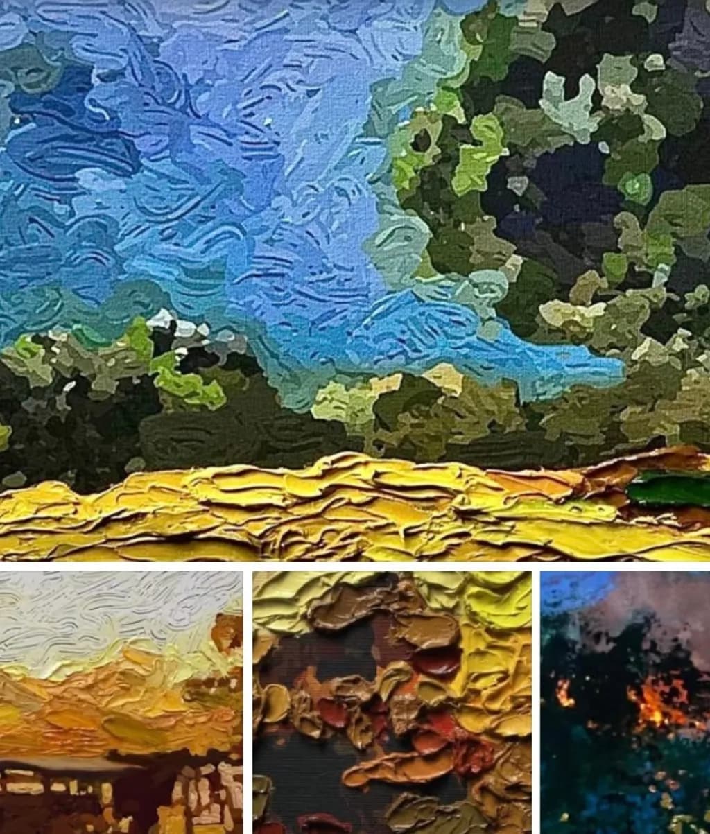 Textured Horizon