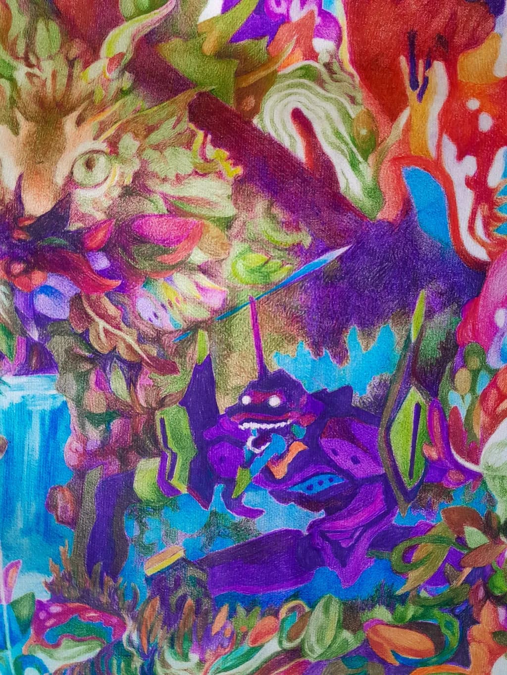 Neon Jungle Sentinel
