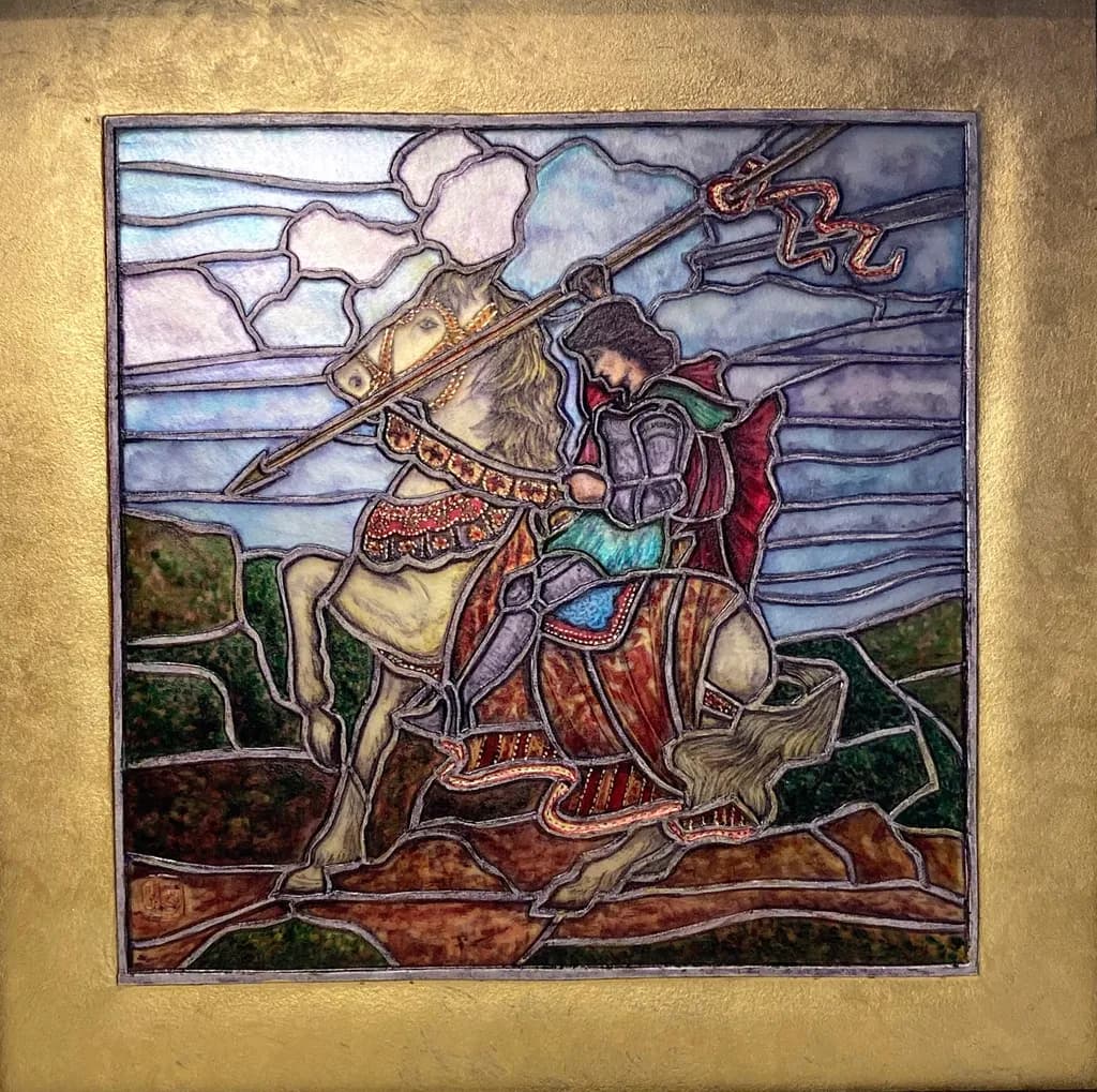 Elysian Valor: The Knight's Journey Through Light and Shadow