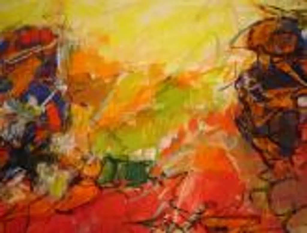 Colorful Abstract Composition