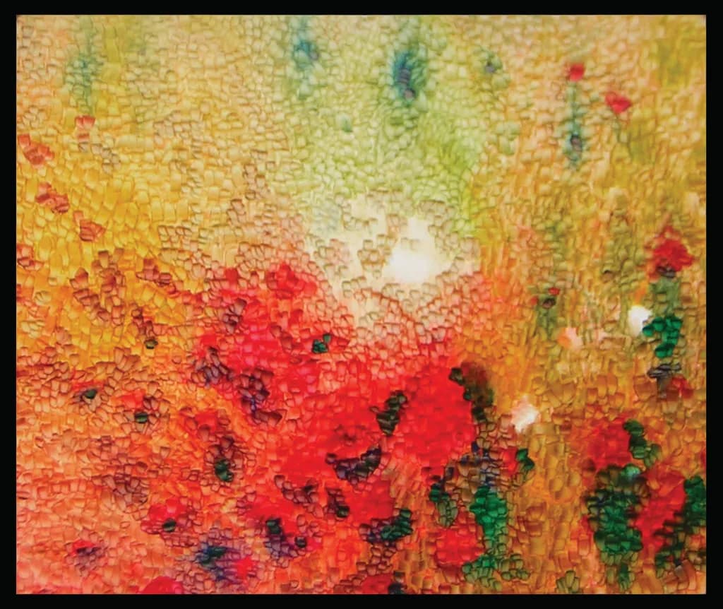Abstract Floral Mosaic