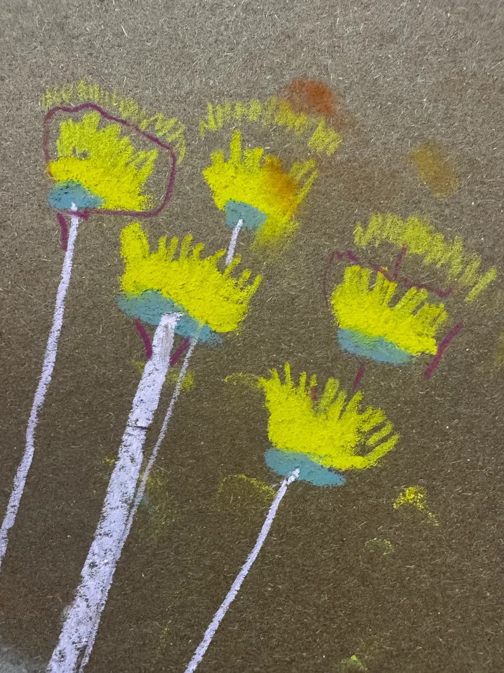 Yellow Flower Stems