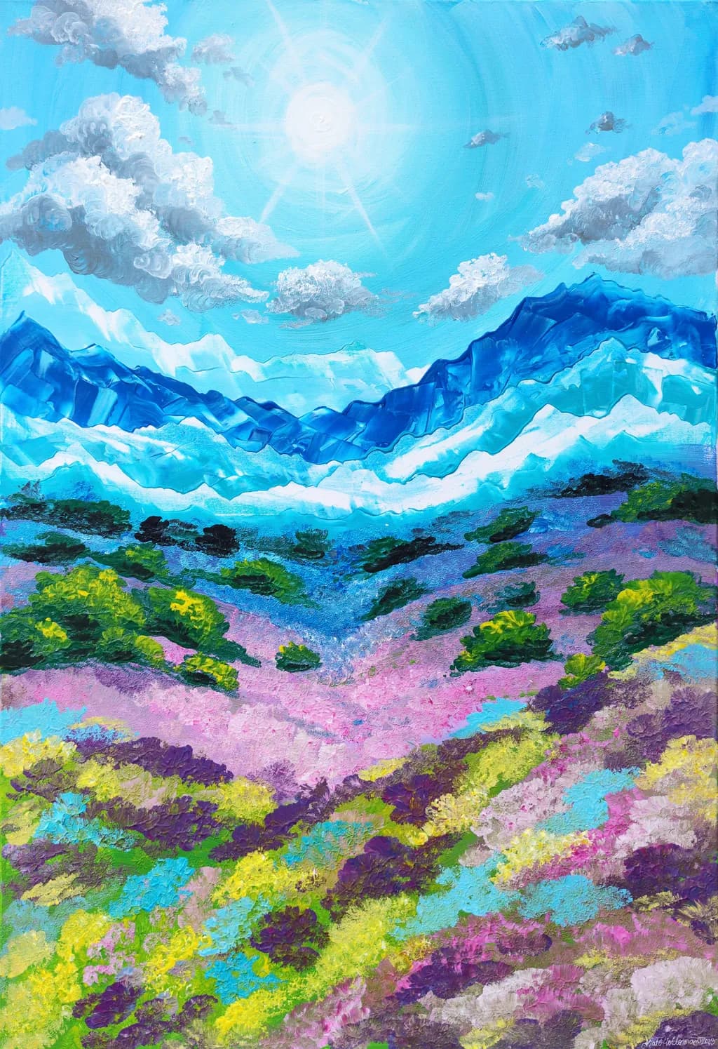 "A walk in a dream"
