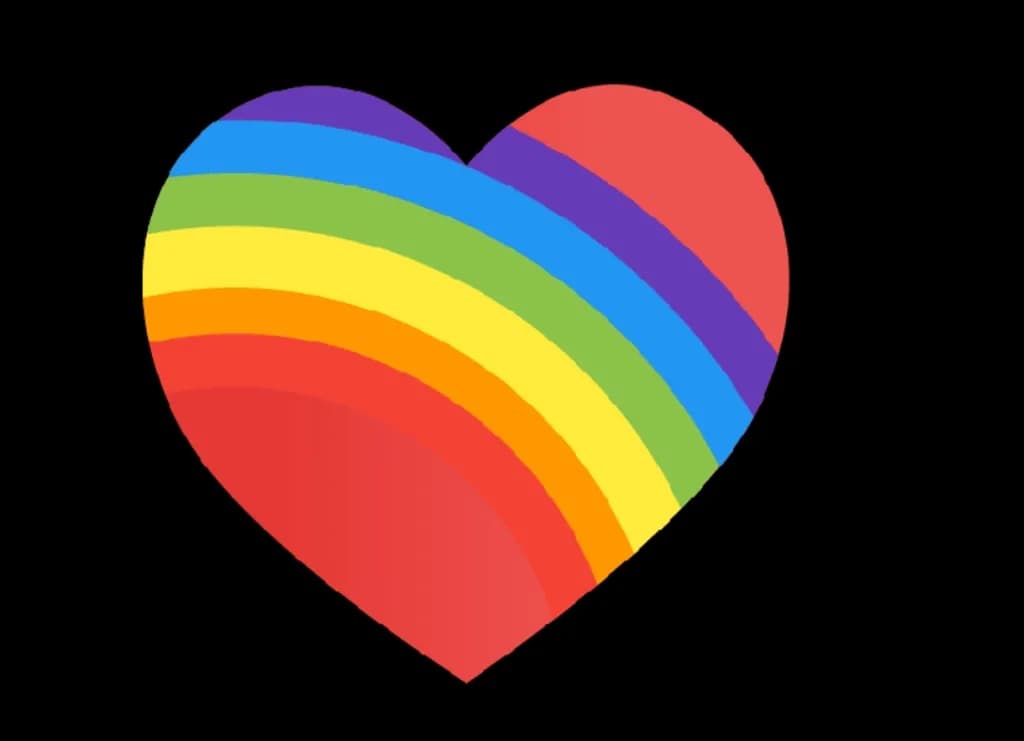 Rainbow Heart