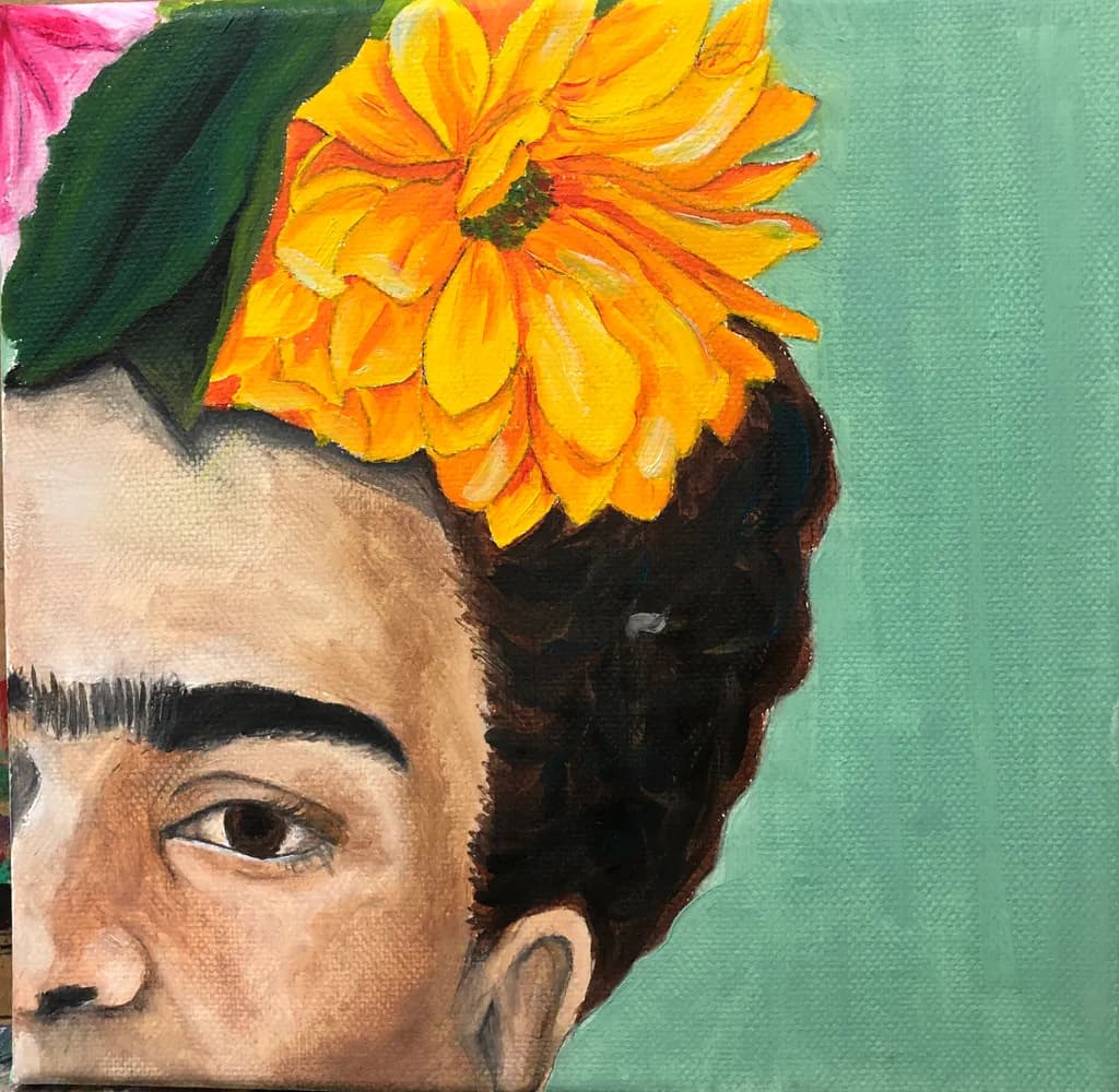 Vibrant Essence: A Floral Tribute to Identity and Strength