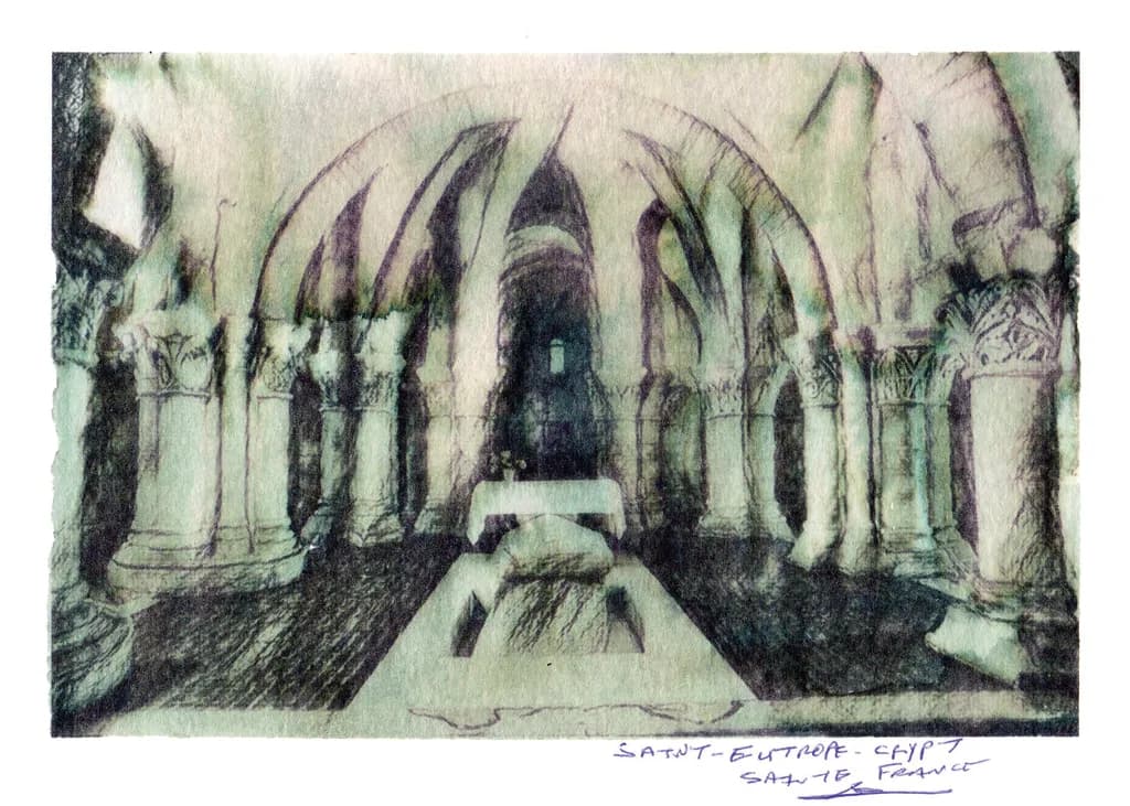 Saint Eutrope Crypt