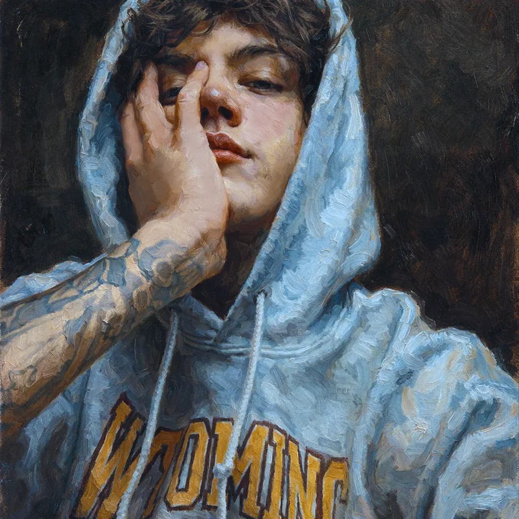 Half-Hidden Hoodie