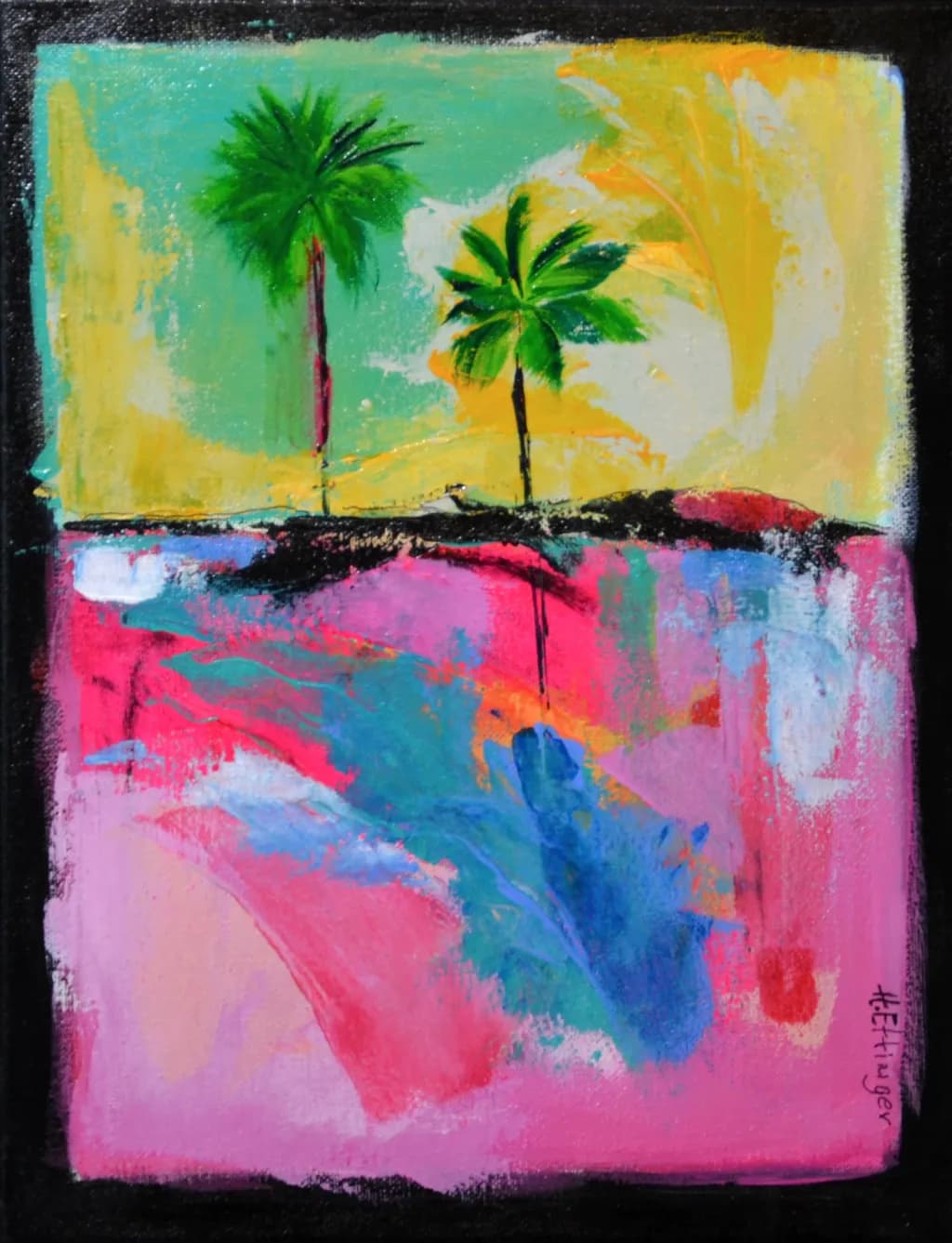Palm Bright Landscape