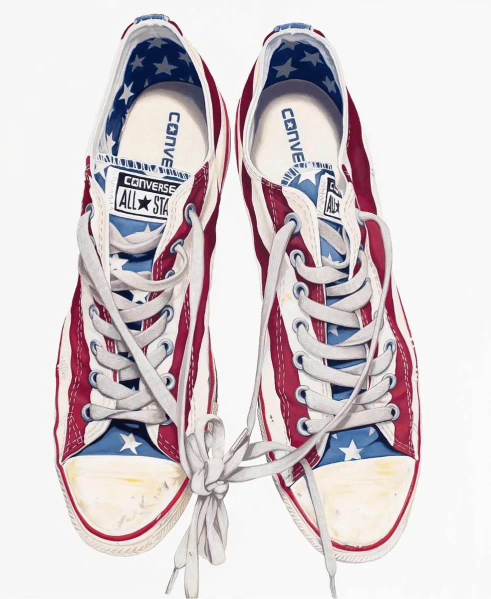 Stars and Stripes: A Tribute to Classic Converse Style