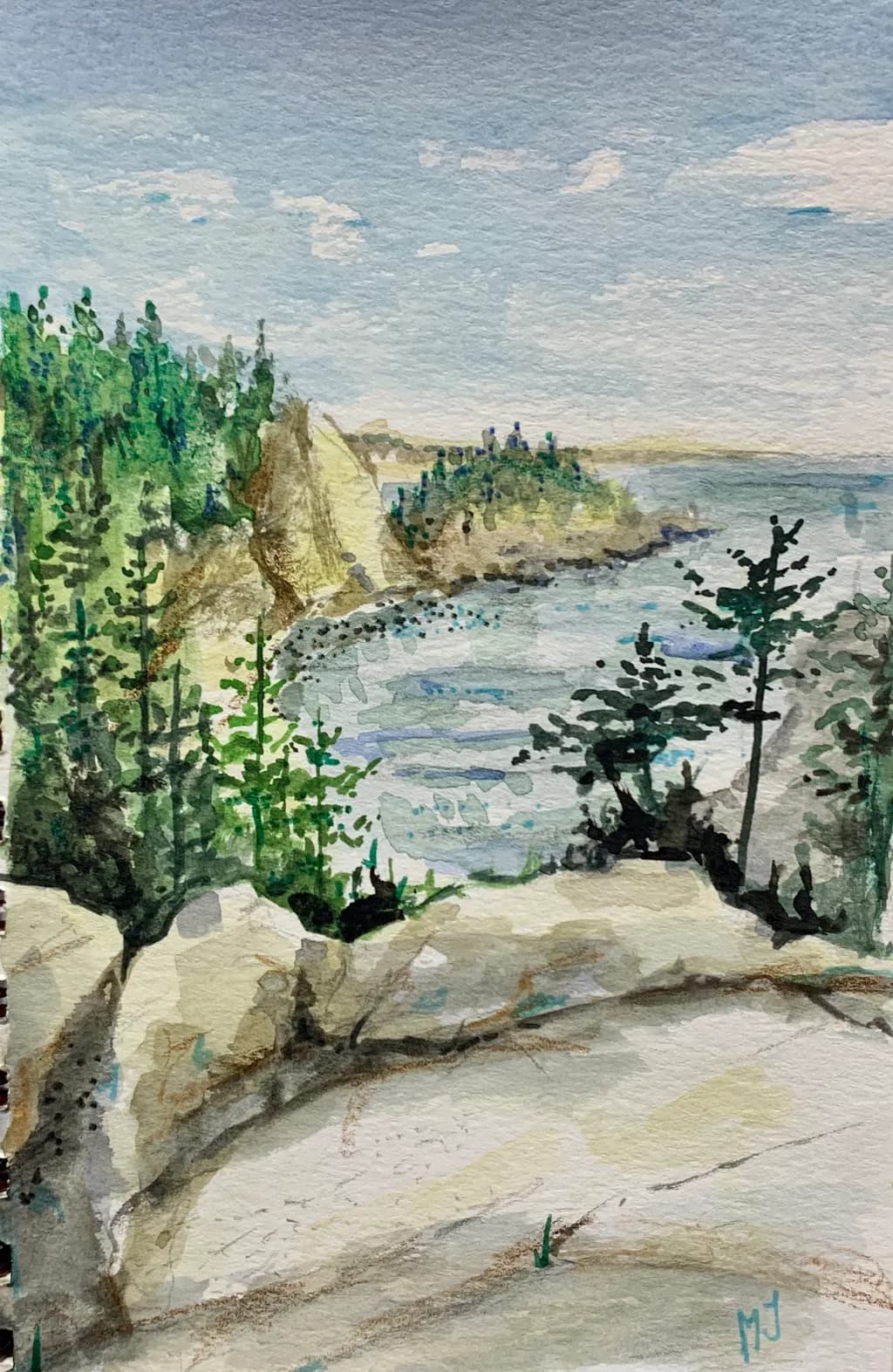 Oregon Coast Cliffs