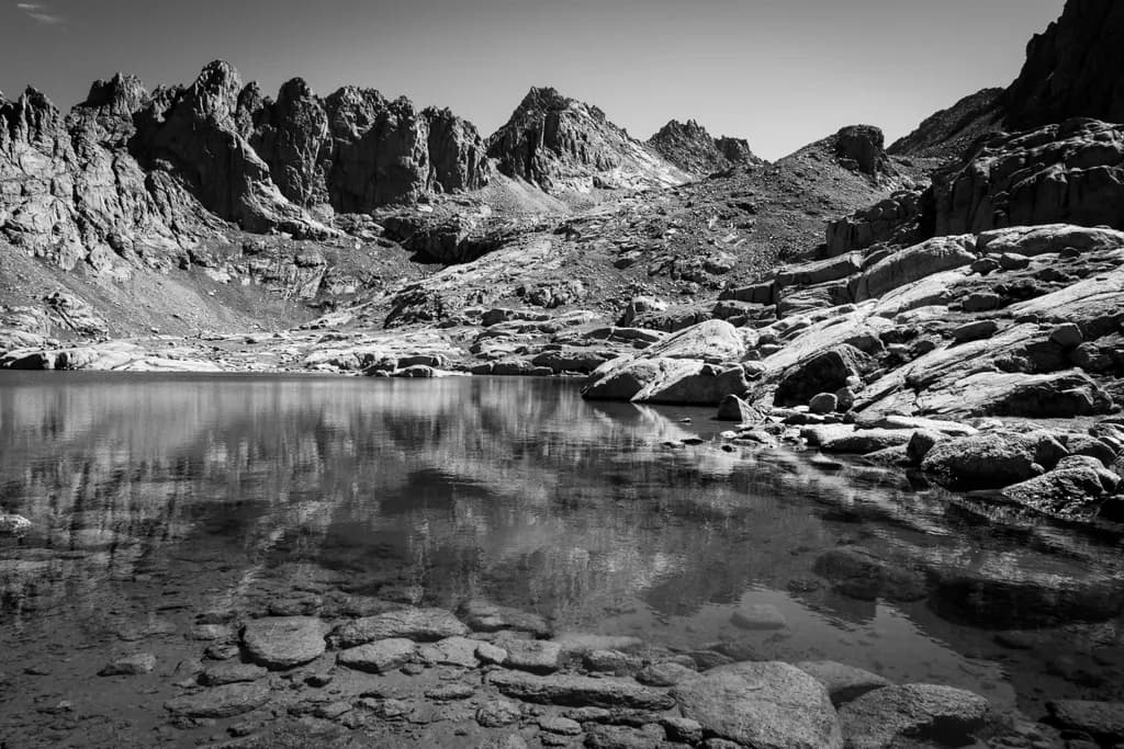 Alpine Lake Reflections