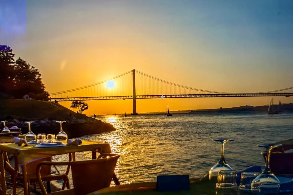 Sunset Bridge View