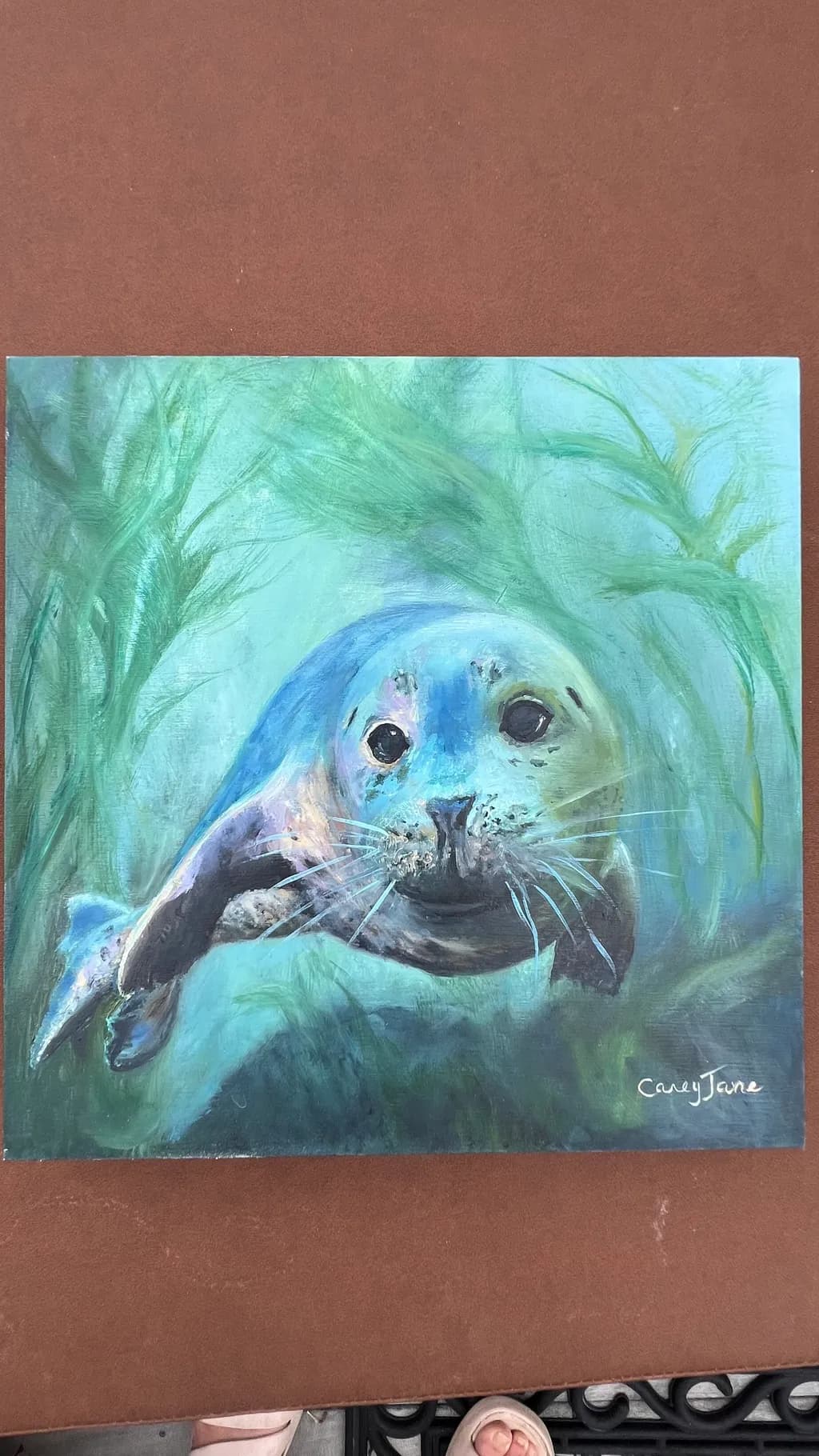 Blue-Eyed Seal