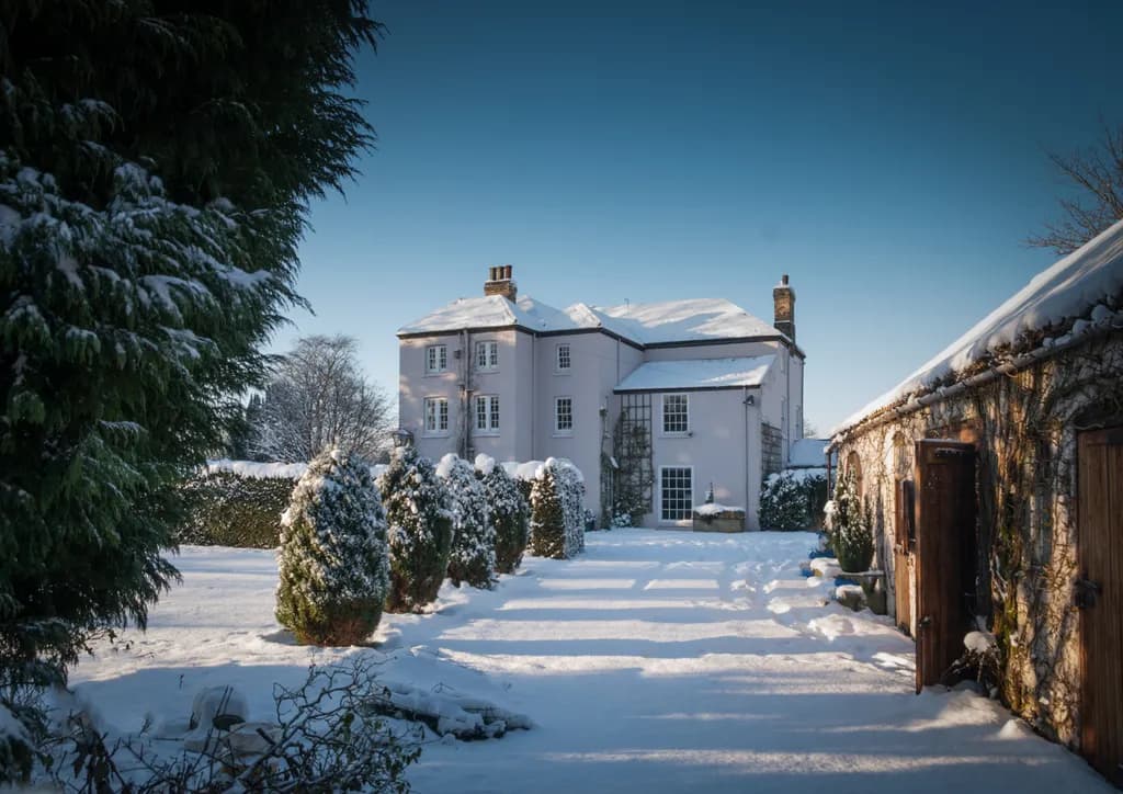 Winter Serenity: A Snow-Covered Retreat in Ribble Head