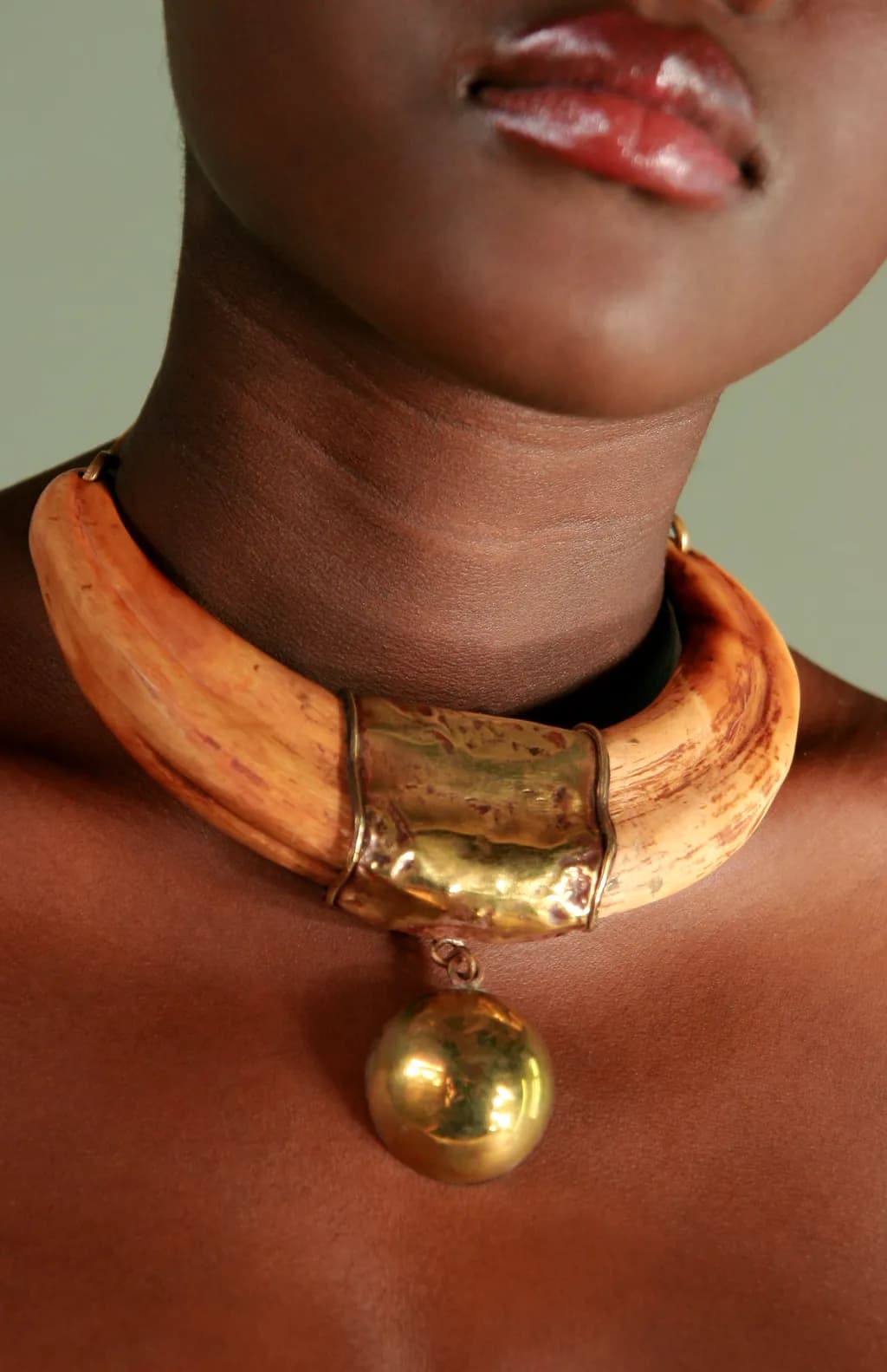 Faco Bronze Necklace