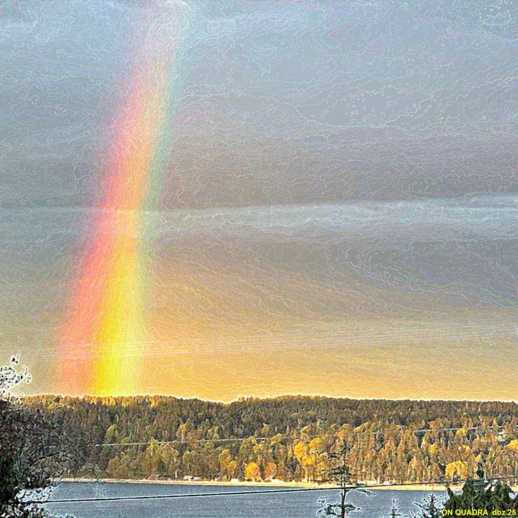 Rainbow Over Quadra