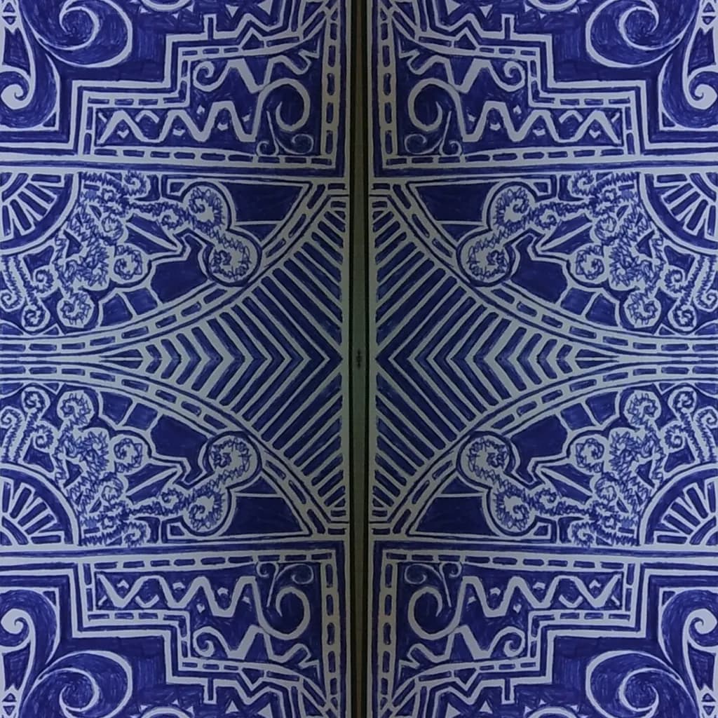 Indigo Mosaic