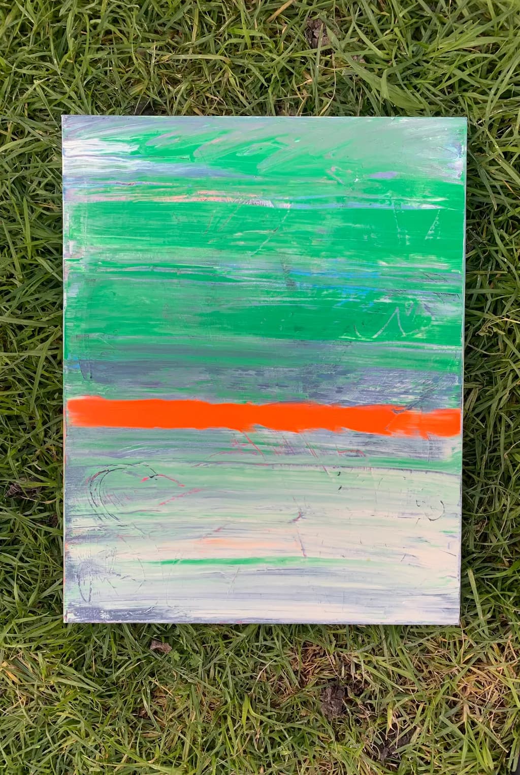 Green Field Stripe