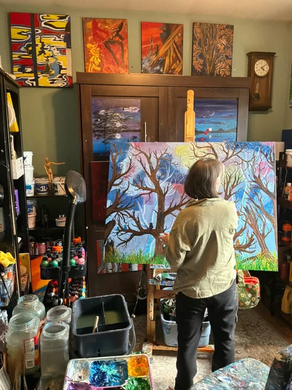 Paintings by Mona