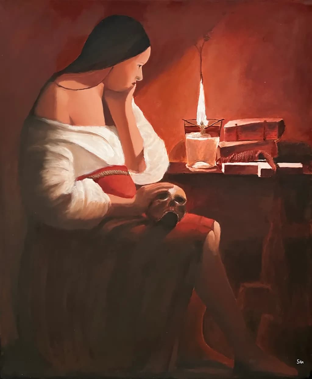 Magdalene with the Smoking Flame