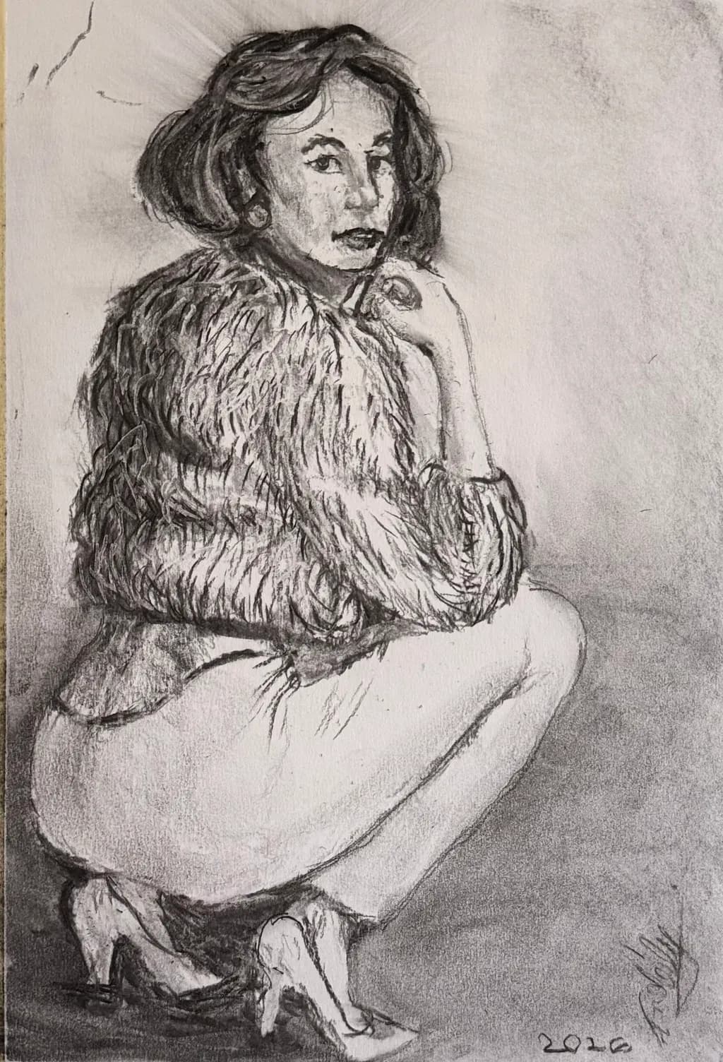 Fur Coat Portrait
