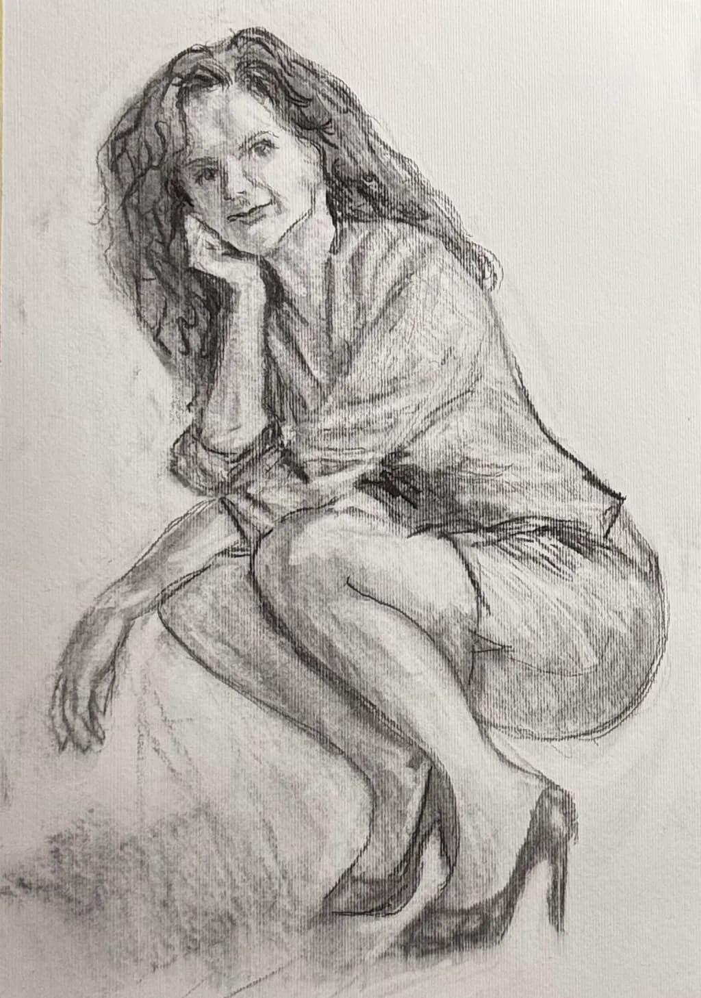 Seated Woman Study