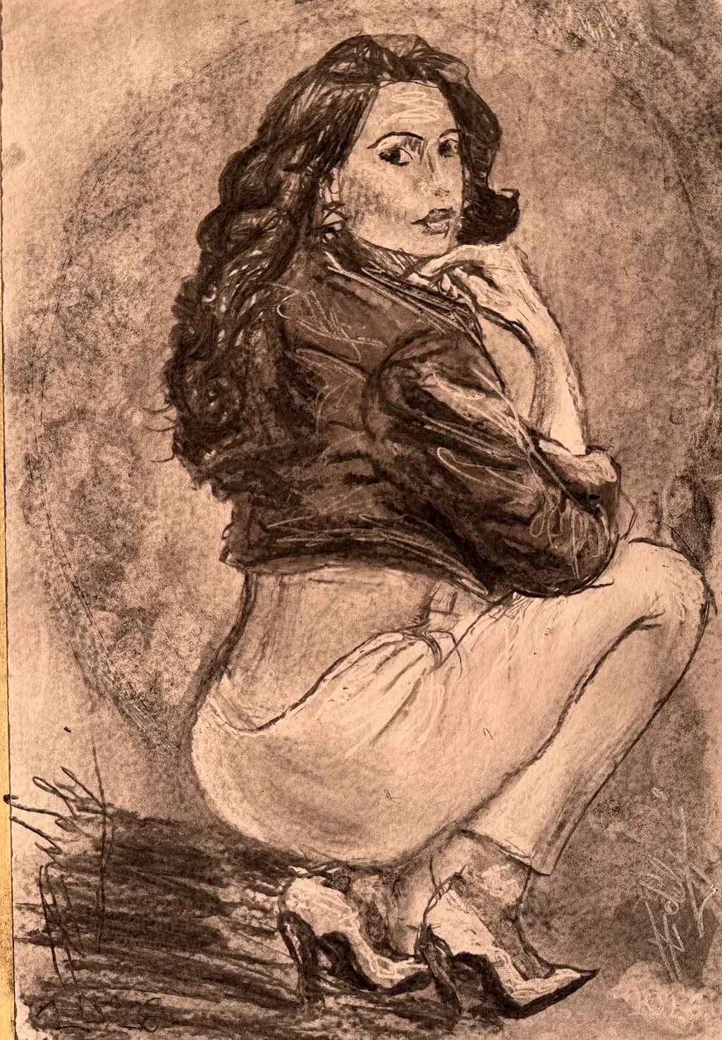 Vintage Female Portrait