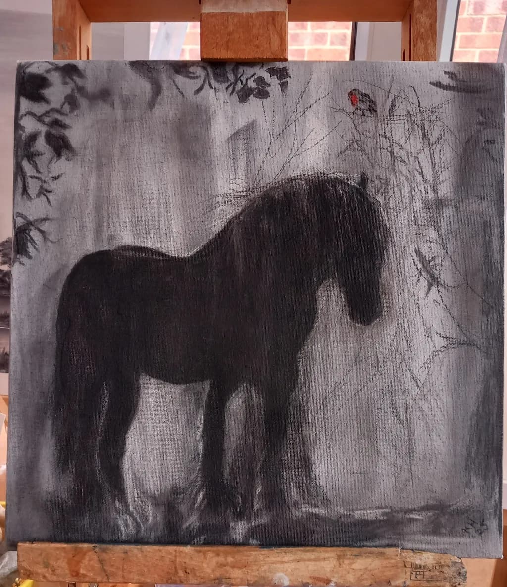 Shadowed Stallion