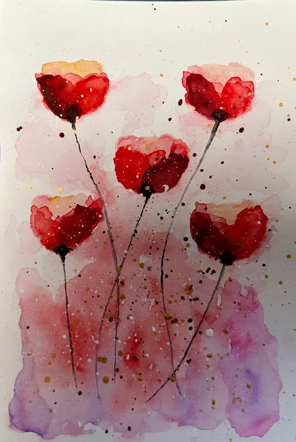Crimson Poppies