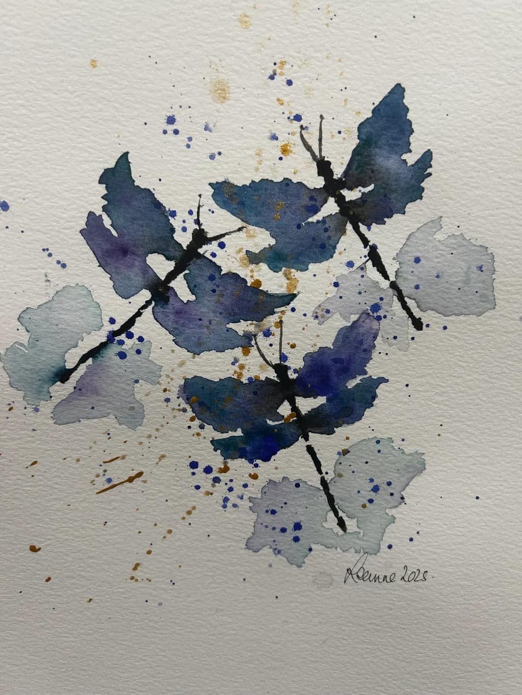 Blue Leaf Dance