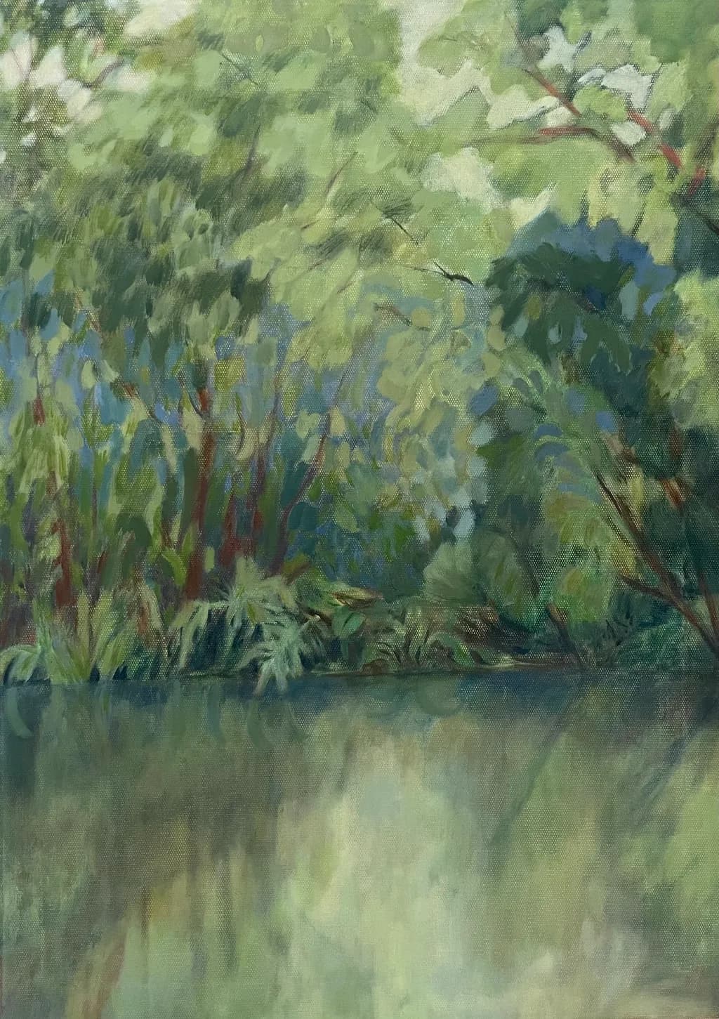 Whispers of Serenity: A Tranquil Reflection in Nature's Embrace