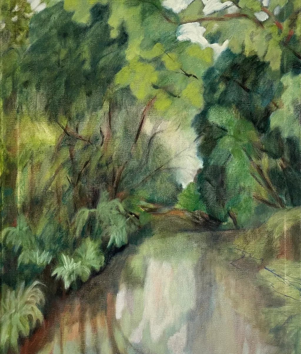 Whispers of Nature: A Serene Reflection by the Water's Edge