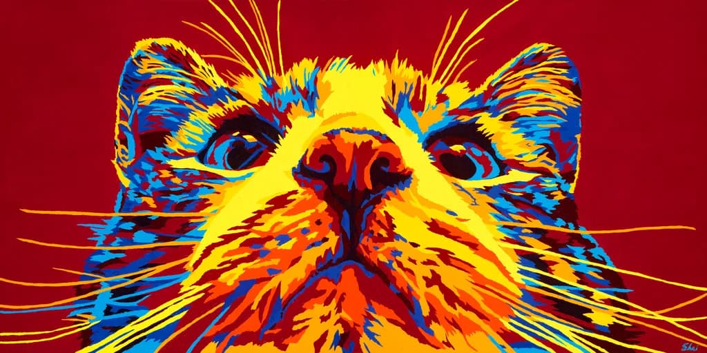 Xena Med Cat Portrait