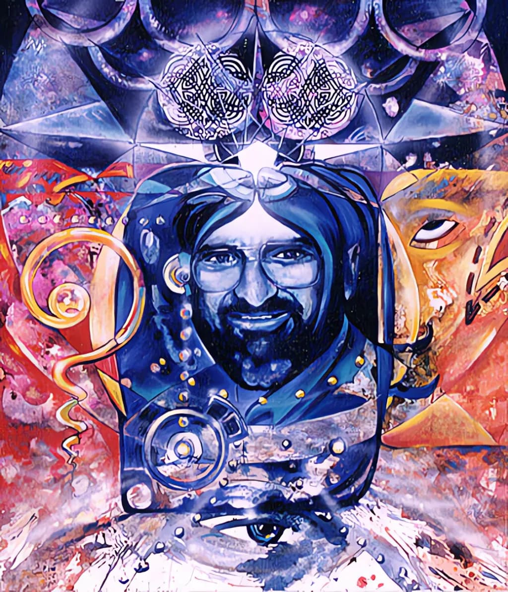 "Cosmic Reflections: A Journey Through the Mind's Eye"
German translation: "Kosmische Reflexionen: Eine Reise durch das Auge des Geistes"