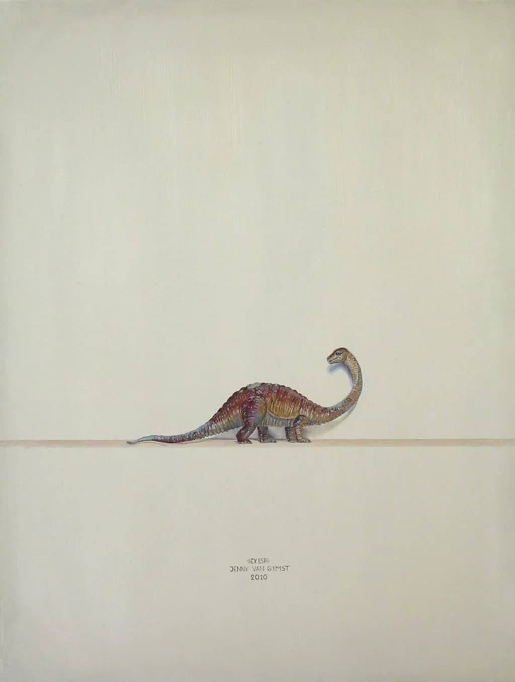Minimalist Dinosaur Study