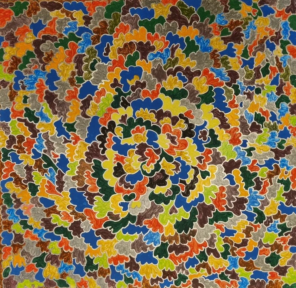 Vibrant Whirlwind: A Kaleidoscope of Colorful Curves and Swirls