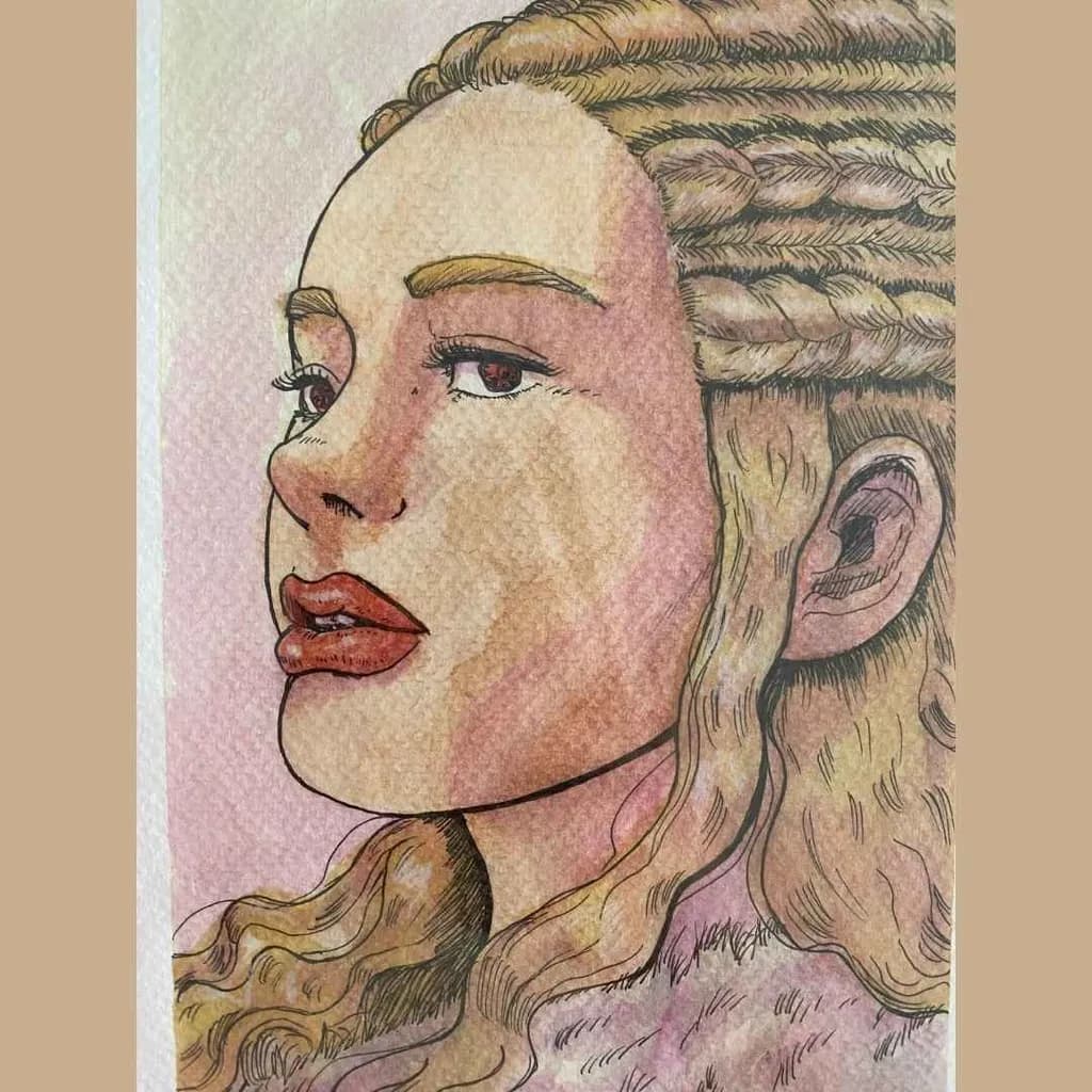 Ethereal Elegance: A Portrait of Strength and Grace