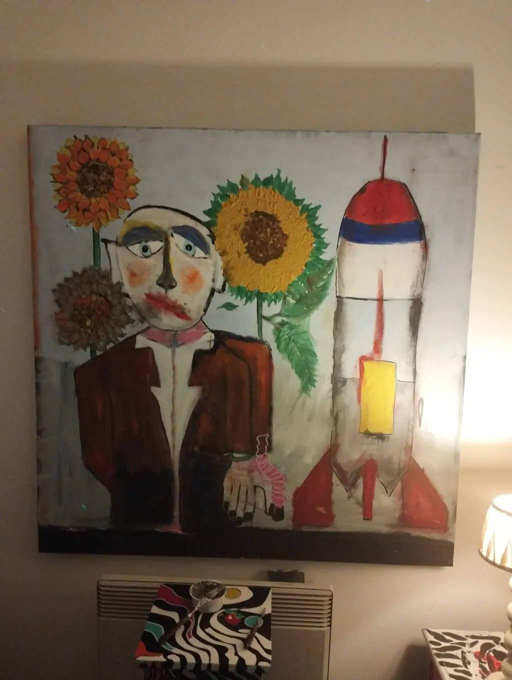 Sunflowers and Rocketman
