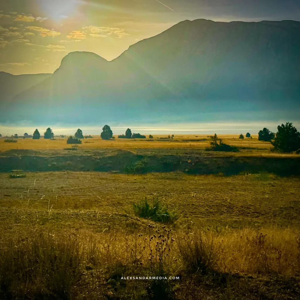 Mountain Field Light