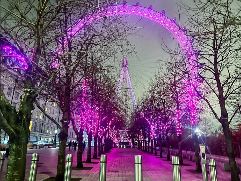 Whispers of Light: Enchanted London Nights Beneath the Eye