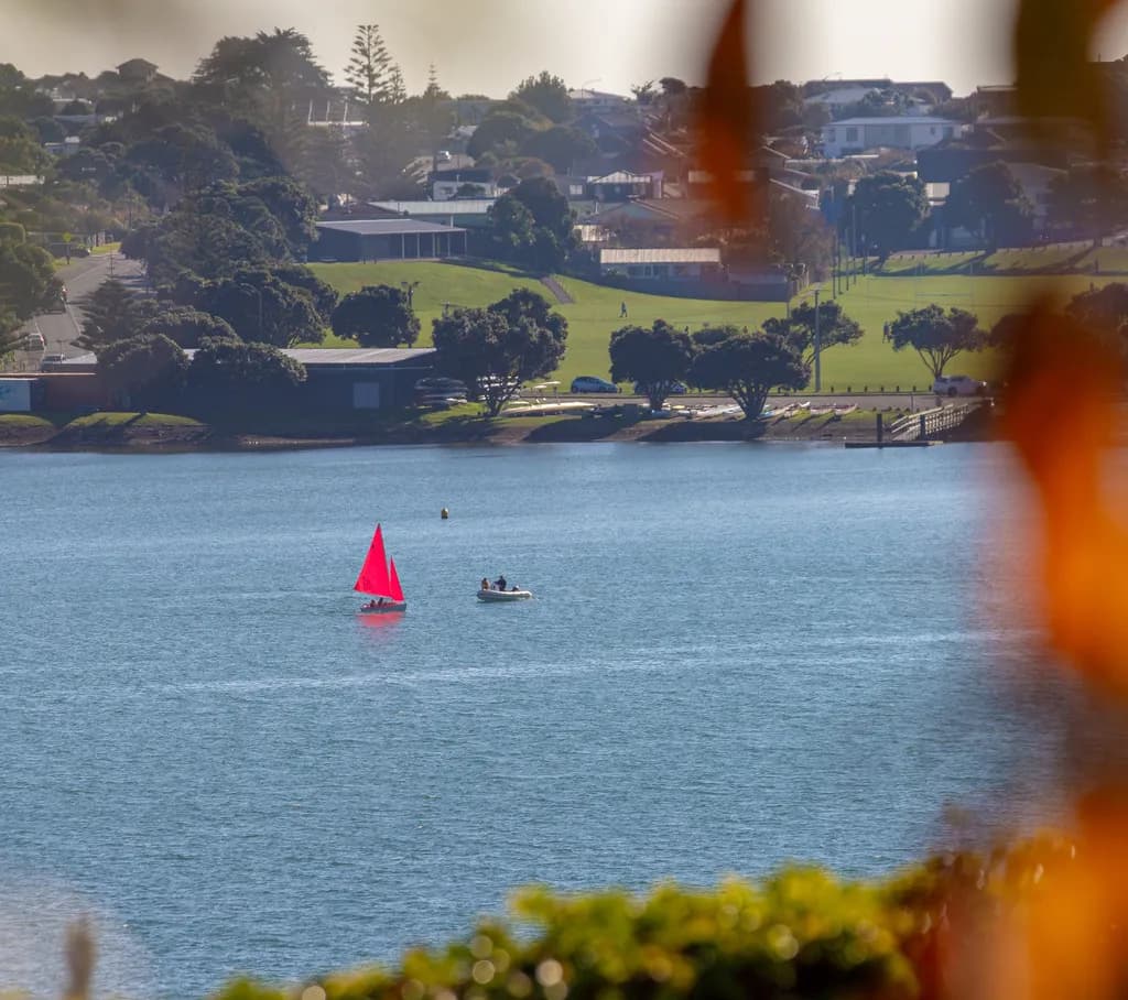 Red Sail Reflection
