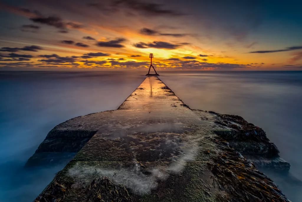 Jetty at Sunset
